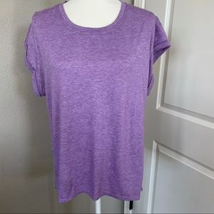 Purple Icyzone sports shirt size L new with out tags